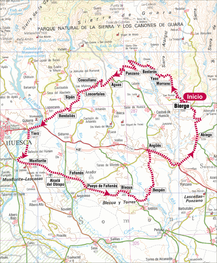 MAPA-Ruta7 BTTC Bierge